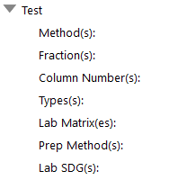 Analytical Results II Test